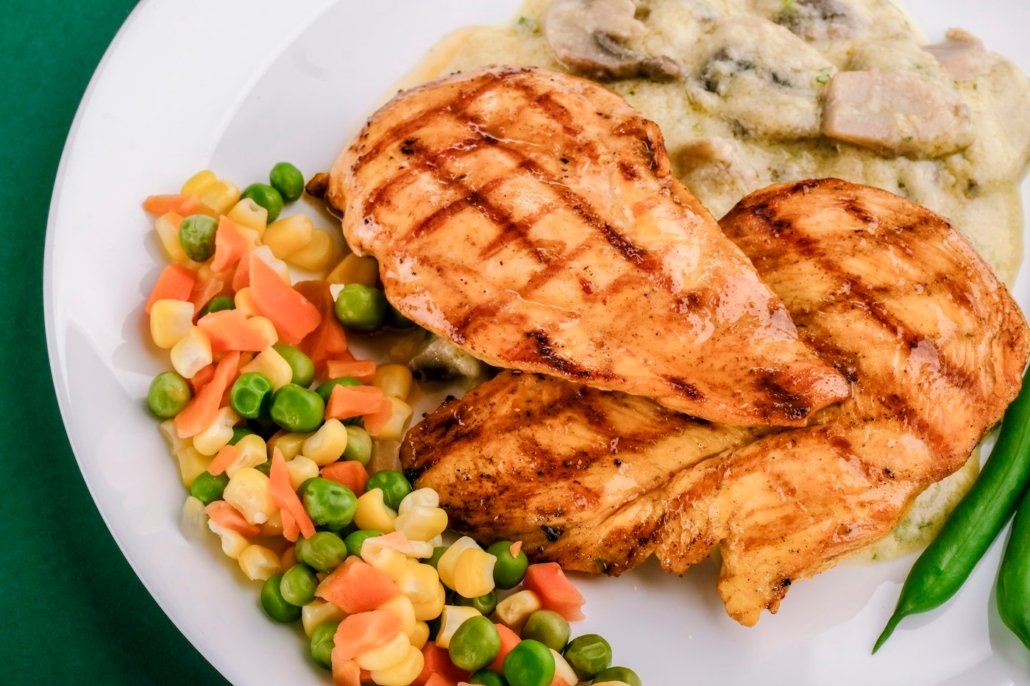 Golden roasted chicken Mandi