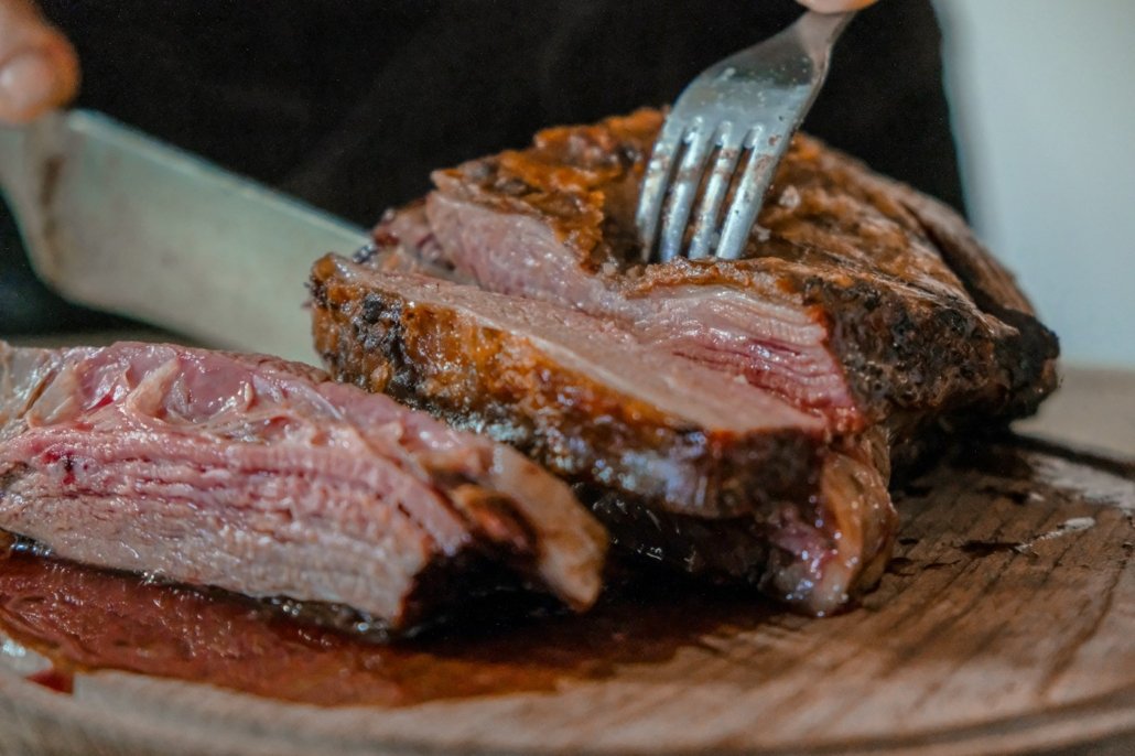 Slow-roasted Haneeth lamb